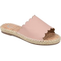Journee Collection Womens 8.5 M Blush Pink Flat Sandals DISPLAY WD2 - $313.34 MXN