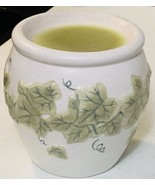 Vintage Ceramic IVY Simmer Pot Wax Tart Burner - $16.82