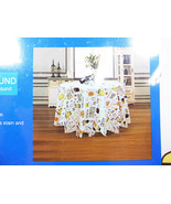 Tablecloths Vinyl Flannel Back Tablecloth Backing 60&quot; &amp; 52&quot;x70&quot; Assorted... - £10.15 GBP