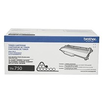 Brother Genuine High Yield Toner Cartridge TN750 Replacement Black Toner... - $68.31