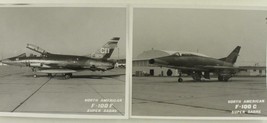 Vintage AIR FORCE Military Photography Picture Lot NORTH AMERICAN SUPER ... - $19.34