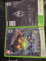 Lot Of 2 Xbox 360: Skyrim [No Manual] + Bioshock 2 [ Complete] - $5.93