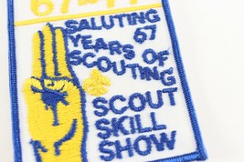 Vintage 1977 Scout Skill Show Quapaw 67 Years Boy Scout BSA Camp Patch - £9.33 GBP