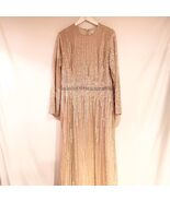 Wedding Gown Size 12 (L) USA 42 FR Creme Beige Color A-Line Full Lenght - €298,13 EUR