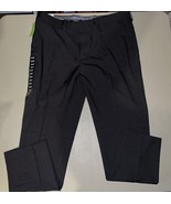 Haggar Premium Flex Performance Comfort Straight Fit Men’s 36Wx30L Black... - $583.43 MXN