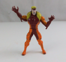 Vintage 1994 Toy Biz Marvel X-Men Sabretooth 2.75&quot; Mini Die Cast Action Figure - £9.16 GBP