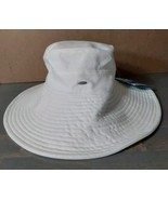 Coolibar Unisex Brittany Beach Hat Bucket Sun Golf Cap White UPF 50+ One... - $32.50