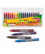 20 Piece Learning Days Jumbo Crayons with Case - £3.89 GBP