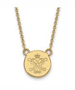 SS w/GP William And Mary Small Disc Pendant - $84.51 CAD
