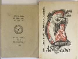 Two Ukrainian Artists Association Exhibition Catalogs, 1960 - $35.00