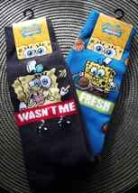 Collectable fun Socks Spongebob Square  lot of 2 - $17.96