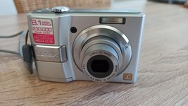 Panasonic Lumix DMC-LS80 8.1MP Digital Camera Silver work - £29.55 GBP