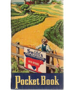 1949 SWIFT&#39;S PLANT FOOD SERVICE Pocket Book with calendar, charts, table... - $20.79 CAD
