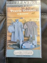 Prairie Dresses & Bonnets 1987 Gooseberry Hill Country Pattern # 124 Sz 3mos-1yr - $12.34