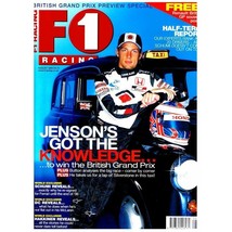 F1 Racing Magazine August 2003 mbox2525 Jenson&#39;s Got the Knowledge.... - £3.12 GBP