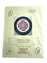 Wild Heart Designs Needlepoint PATTERN Balarines Rojos Red Dancers 12 x ... - $18.94