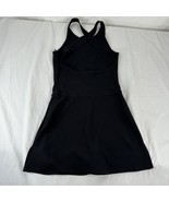 Vtg y2k Mini Skort Dress Sz Medium Black Cross Back BYER TOO Sport USA M... - $44.68