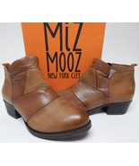 Miz Mooz Burlington Sz EU 38 W WIDE (US 7.5-8) Women&#39;s Leather Ankle Boo... - $84.14