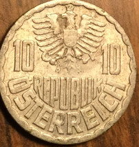 1972 Austria 10 Groschen Coin - £1.40 GBP