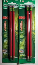 Ticonderoga Red Erasable Checking Pencils  Pre-Sharpened |  2 - 2pk  13901 - $9.89