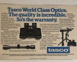 1985 Tasco Binoculars Vintage Print Ad Miami Florida pa18 - $6.92