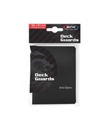 2 pks of 50 (100) BCW Black Double Matte Deck Guard Standard Sized Card ... - $167.45 MXN