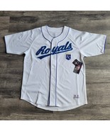 New Kansas City KC Royals White Adult Lg Stitched MLB Baseball Jersey Bl... - $744.78 MXN