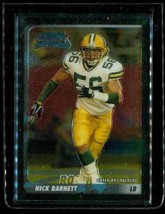 2003 Topps Bowman Chrome Rookie Football Card #159 Nick Barnett Packers - £7.82 GBP