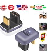 240W 180-Degree USB C Adapter 2-Pack – Ideal for 8K Video &amp; Fast Charging - $315.55 MXN