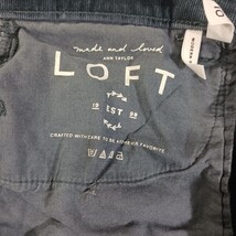 Ann Taylor Loft Women's Greenish Blue Modern Skinny Corduroy Pants Sz 10 (32×27) image 10