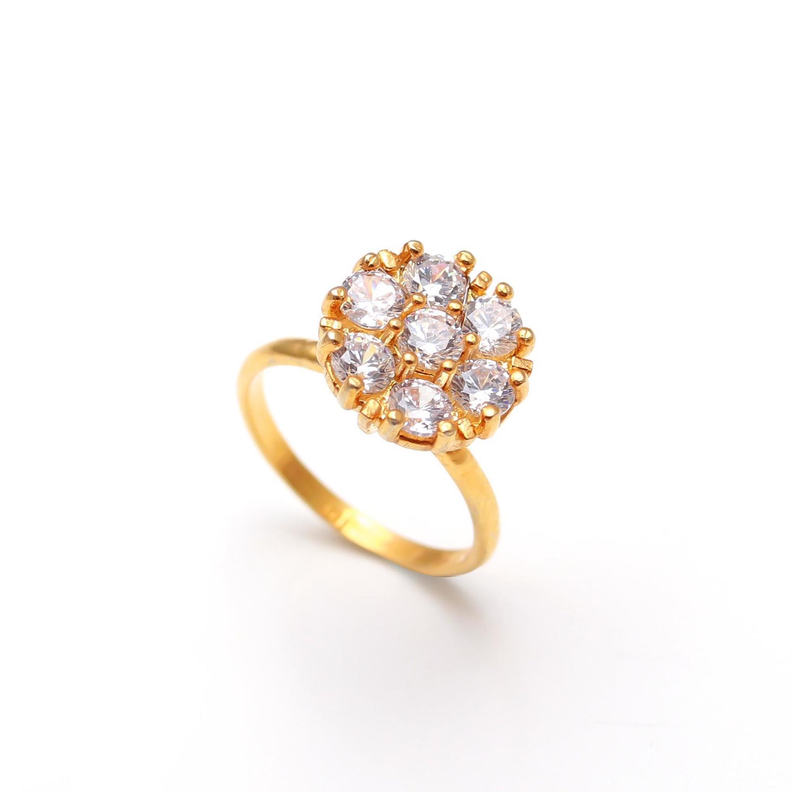 4 mm Round Moissanite sterling silver ring for her