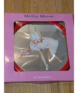 Marilyn Monroe 18&quot; Round Bar Mirror - Iconic White Dress Pose - €15,59 EUR