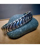 S9999 Silver Filled Vermeil Men’s Bangle | Thai Trend Vintage Unisex Cuf... - $233.69