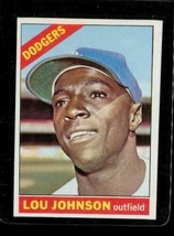 Vintage 1966 Topps Baseball Trading Card #13 Lou Johnson La Dodgers Outfield - £6.71 GBP