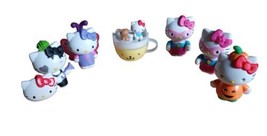 MacDonald&#39;s Happy Meal Hello Kitty Lot Teacup, Halloween, Butterfly, Clip 7 Toys - £14.28 GBP