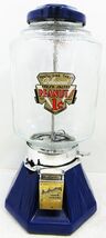Northwestern 1c Cobalt Blue Porcelain Peanut Dispenser circa 1930 - $1,195.00