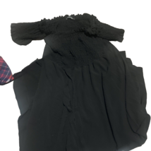 Boohoo Black Size 12 Dress Ruffle - $4.99