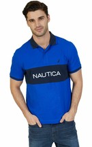 Nautica Men&#39;s Classic Short Sleeve Tipped Polo Shirt - £19.17 GBP