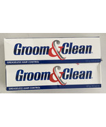 Groom &amp; Clean Greaseless Hair Control 4.5 oz Ea Lot Of 2 - £29.09 GBP