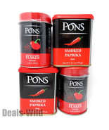 Smoked Paprika Sweet Flakes or Hot Powder Spain Spice Pons - Choose One - £17.19 GBP