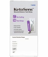 KetoSens Ketone Test Strips x 10 | Use with CareSens Dual | Trusted UK P... - $469.29 MXN
