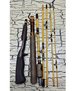 VTG Wright McGill Eagle Claw Trailmaster TRP603 8pc 5 way Fishing Rod In... - £38.38 GBP