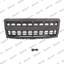 Front Grille Black Grill With LED Lights Fit For CHEVROLET SILVERADO 201... - £172.59 GBP