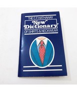 The C.F. hathaway New Dictionary of Shirts &amp; Neckwear Pryor&#39;s Men&#39;s Stor... - $277.24 MXN