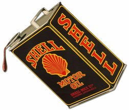 Shell Lubricating Motor Oil Plasma Cut Metal Sign - $60.00