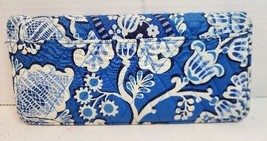 2011 Vera Bradley Blue Lagoon Clutch Envelope Wristlet Card Organizer NE... - $14.50
