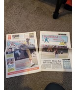VTG 1993 LOT of 2 Minnesota MN Baseball Gopher Amateur Newspaper Dave Wi... - $769.01 MXN