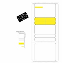 KOVOT Direct Thermal Prescription Labels 4&quot;W x 8.5&quot;L RX Labels | Pharmac... - £111.76 GBP