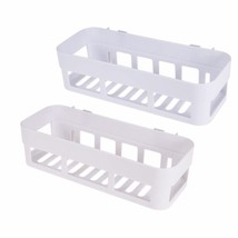 2pcs White Bathroom Storage Baskets - $49.49