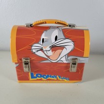 Bugs Bunny Lunch Box Metal Tin Size 5.5&quot; W x 5&quot; Tall Mini - $8.97